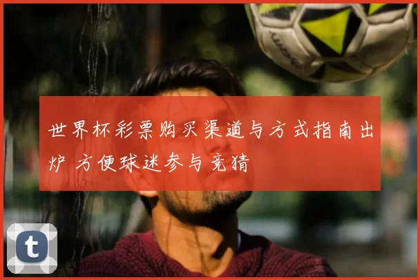 世界杯彩票购买渠道与方式指南出炉 方便球迷参与竞猜