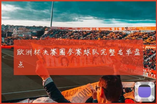 欧洲杯决赛圈参赛球队完整名单盘点